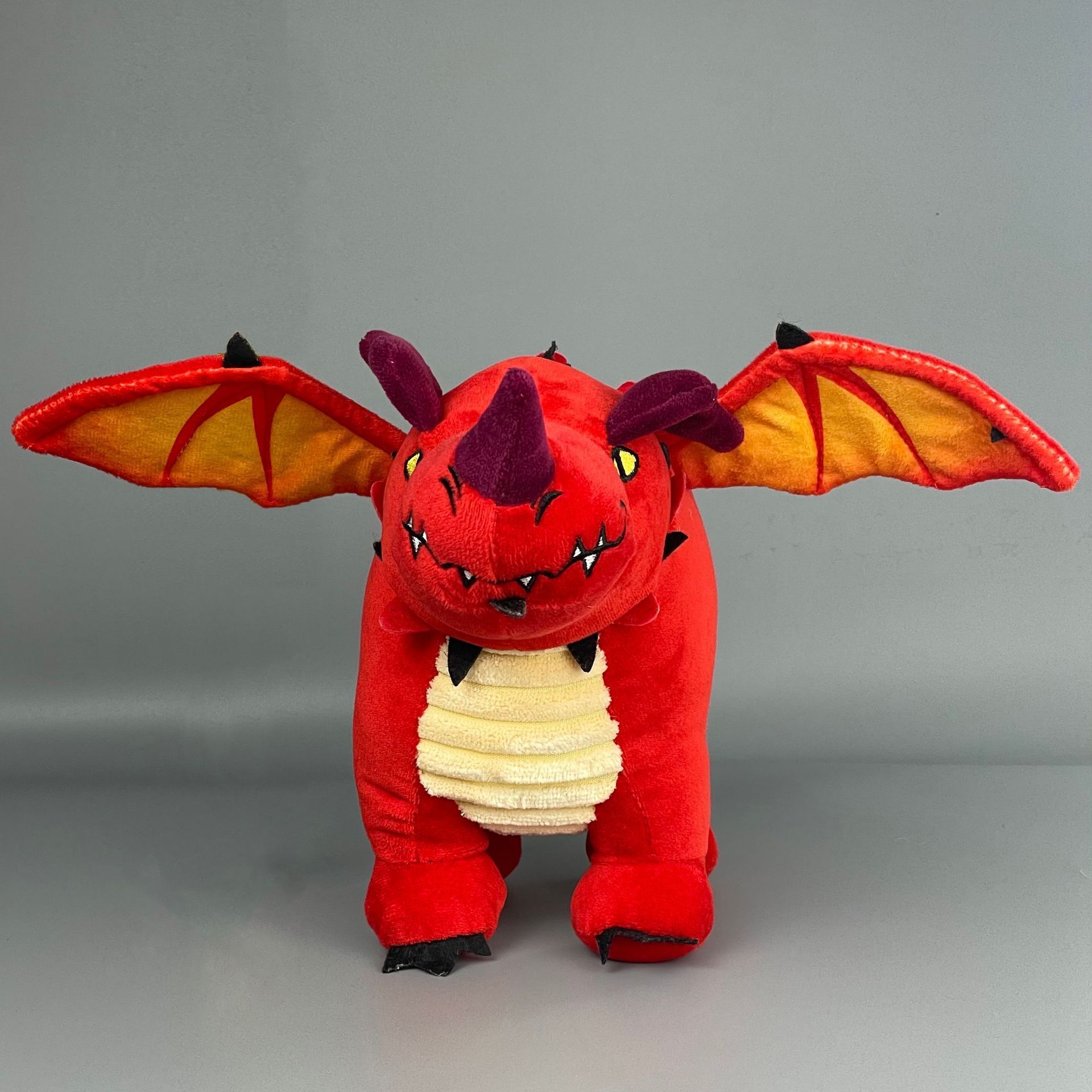 Wholesale  New Kawaii Anime Pokemoned Dragon Plush Shiny Stuffed Doll Flying Dragon Toys Christmas Gifts For Children Kids