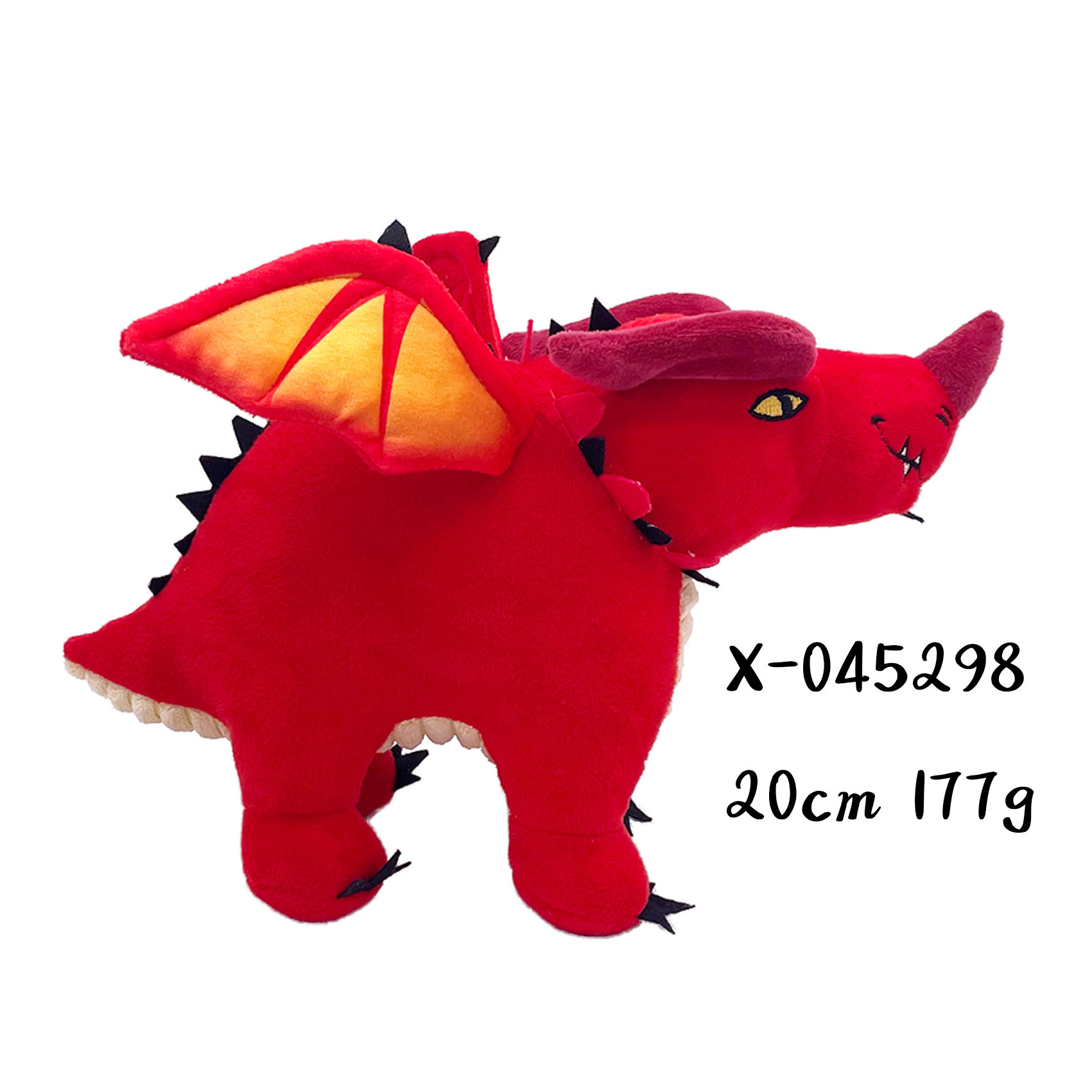 Wholesale  New Kawaii Anime Pokemoned Dragon Plush Shiny Stuffed Doll Flying Dragon Toys Christmas Gifts For Children Kids