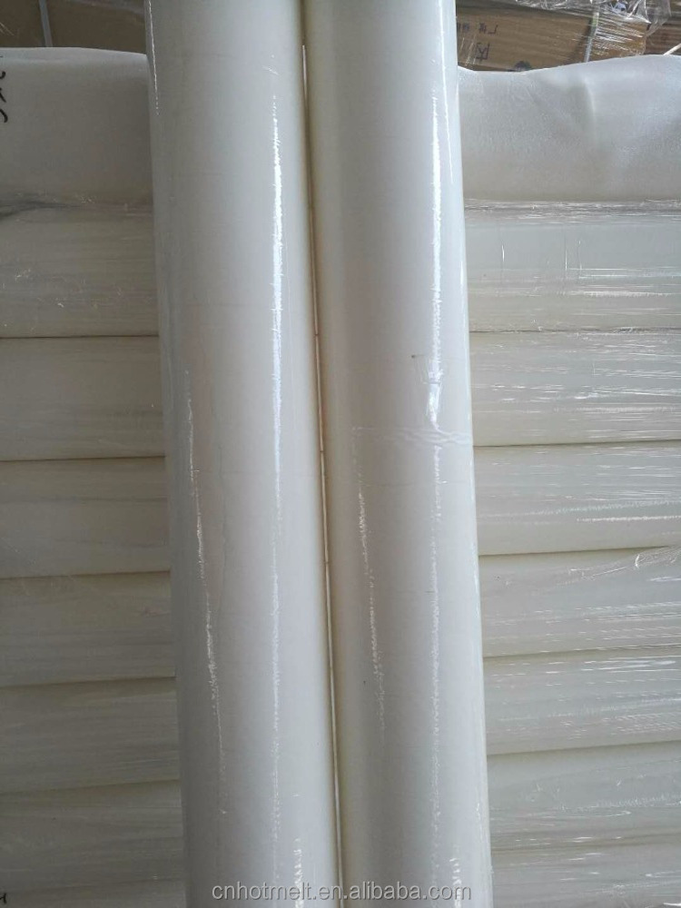 Factory sale Non-backing  Adhesive Glue Film Shoe Material Leather Fabric on-woven EVA Hot Melt Adhesive