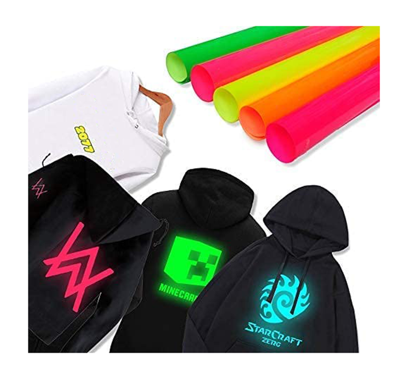 Factory Free Sample Easy Weed Luminous 3D Pu Htv Rolls Film Iron On Heat Transfer Vinyl For Tshirts