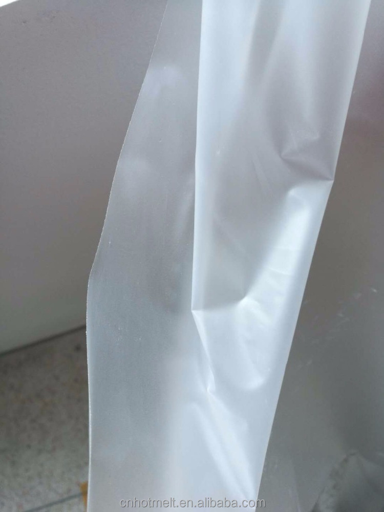 Factory sale Non-backing  Adhesive Glue Film Shoe Material Leather Fabric on-woven EVA Hot Melt Adhesive