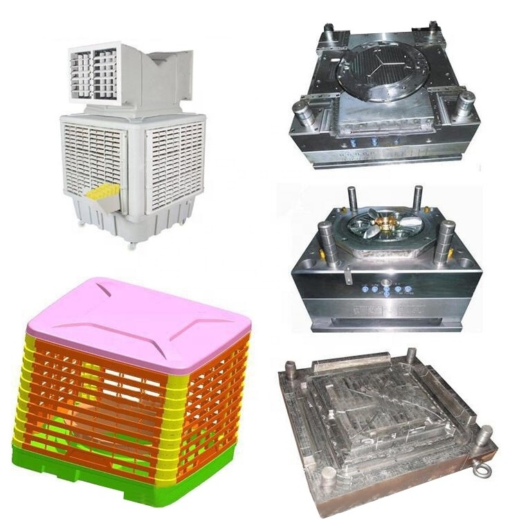 Customized Industrial Water Cooling Air Conditioning Injection Mould Cooling Water Curtain Air Conditioning Injection Mould