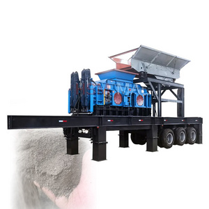 Double Tooth Roller Small Diesel Engine Stone Crushing Equipment Price Hammer Mill Crusher For Gold Mining