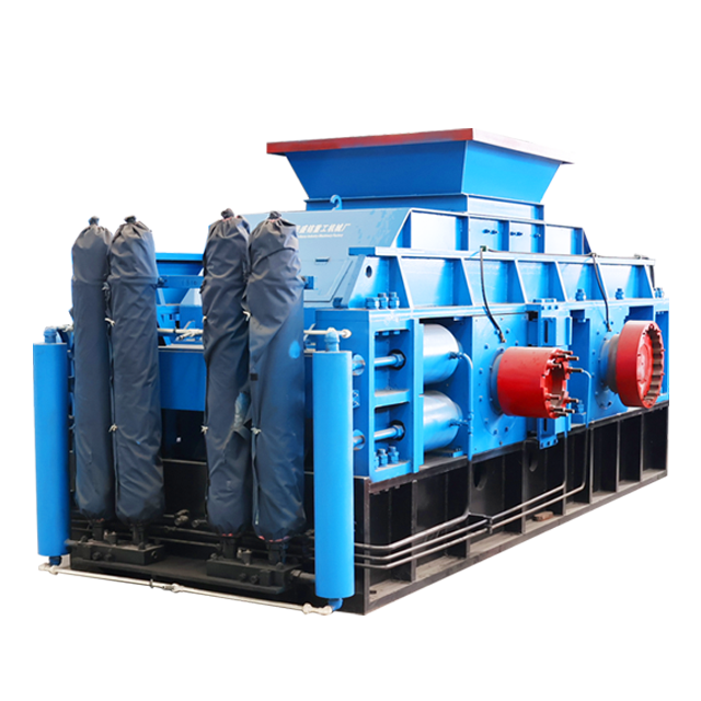 large sand making machine rock ore  limestone diesel double roller crusher price with vibrating screen