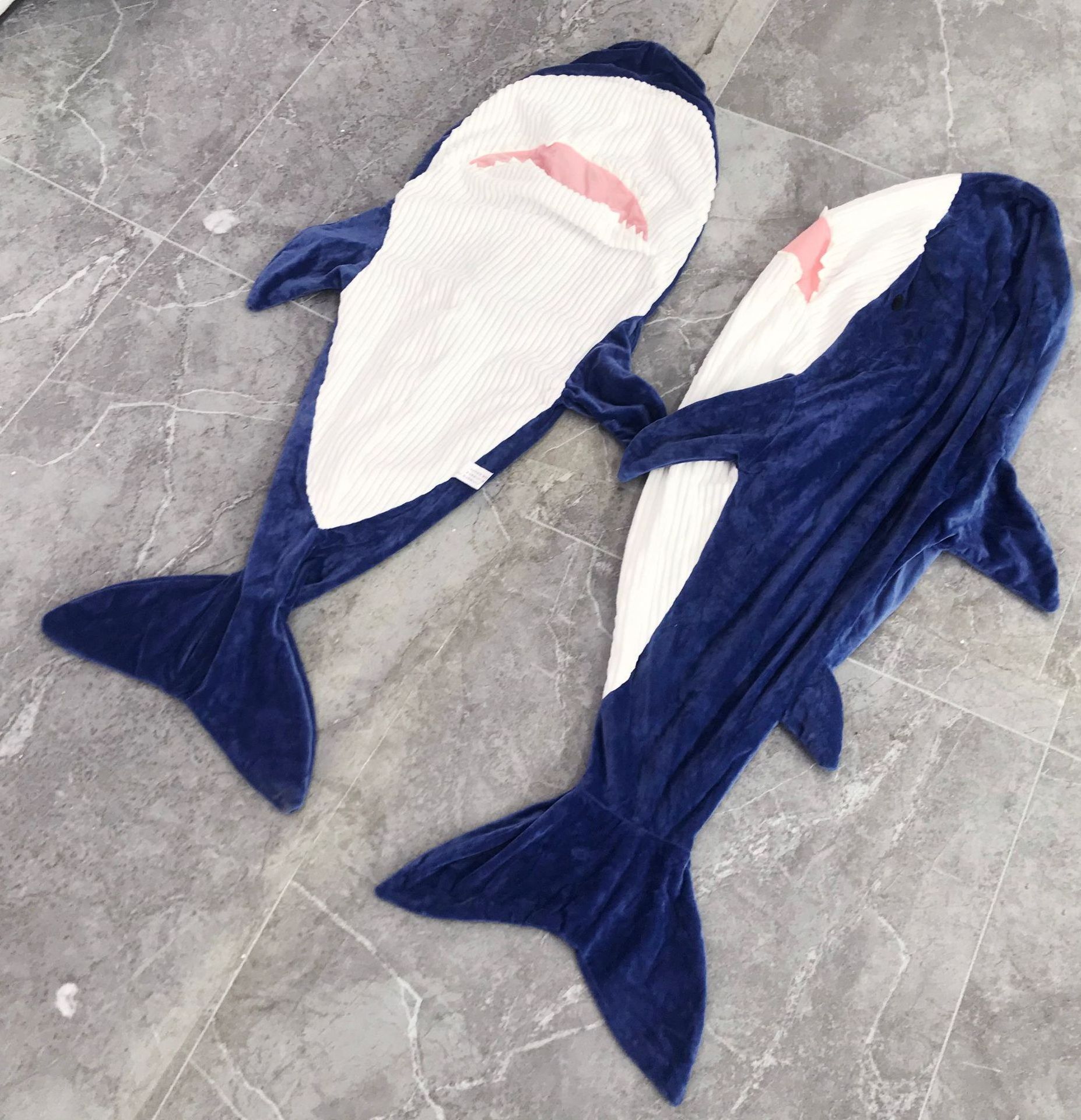 Great White Shark Doll Leather Cover Sleeping Pillow Semi-finished Doll Plush Toy Skin