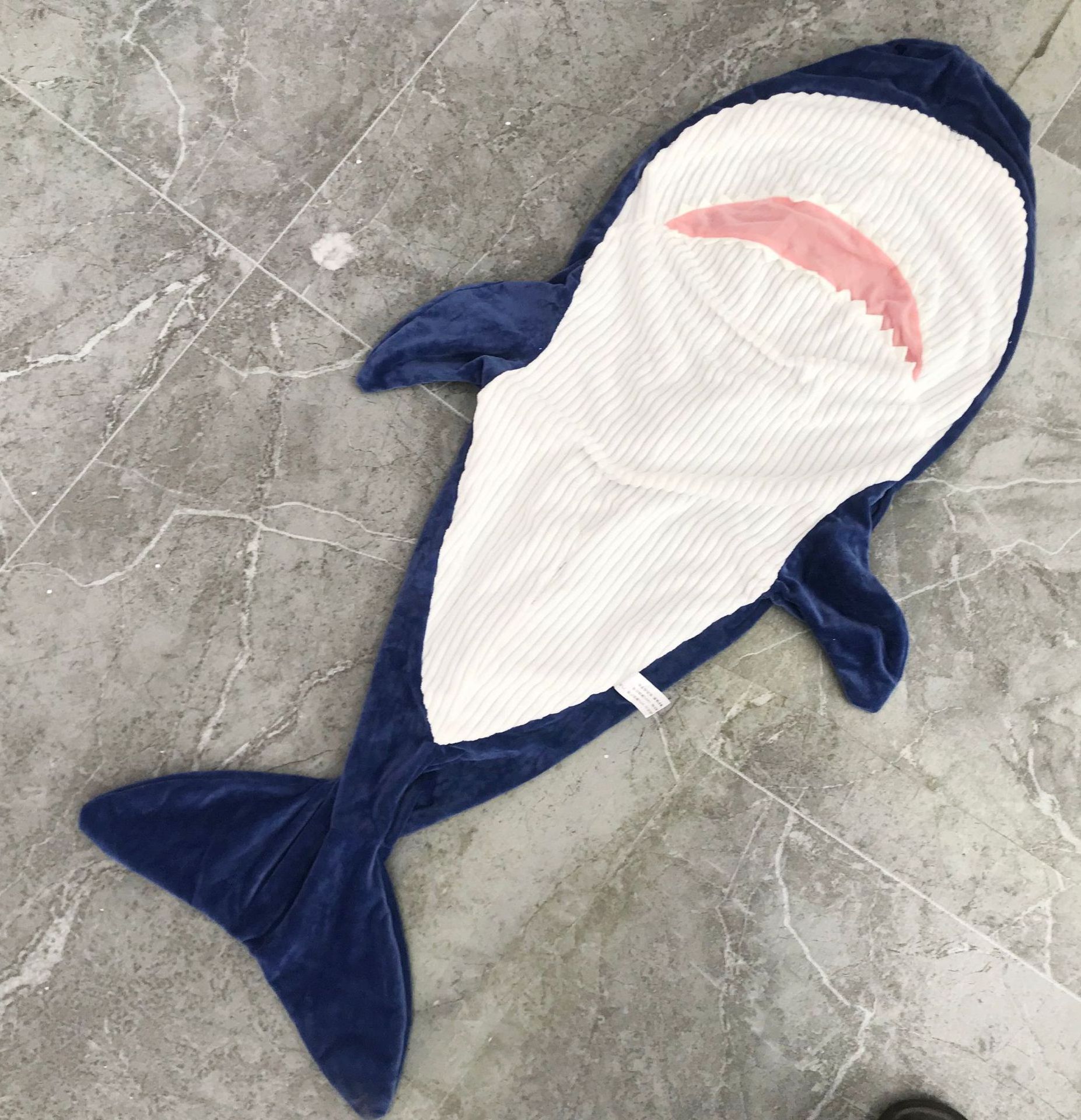 Great White Shark Doll Leather Cover Sleeping Pillow Semi-finished Doll Plush Toy Skin