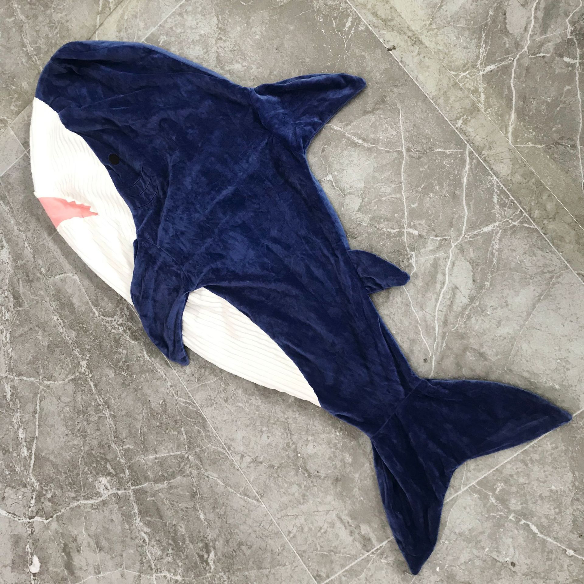 Great White Shark Doll Leather Cover Sleeping Pillow Semi-finished Doll Plush Toy Skin