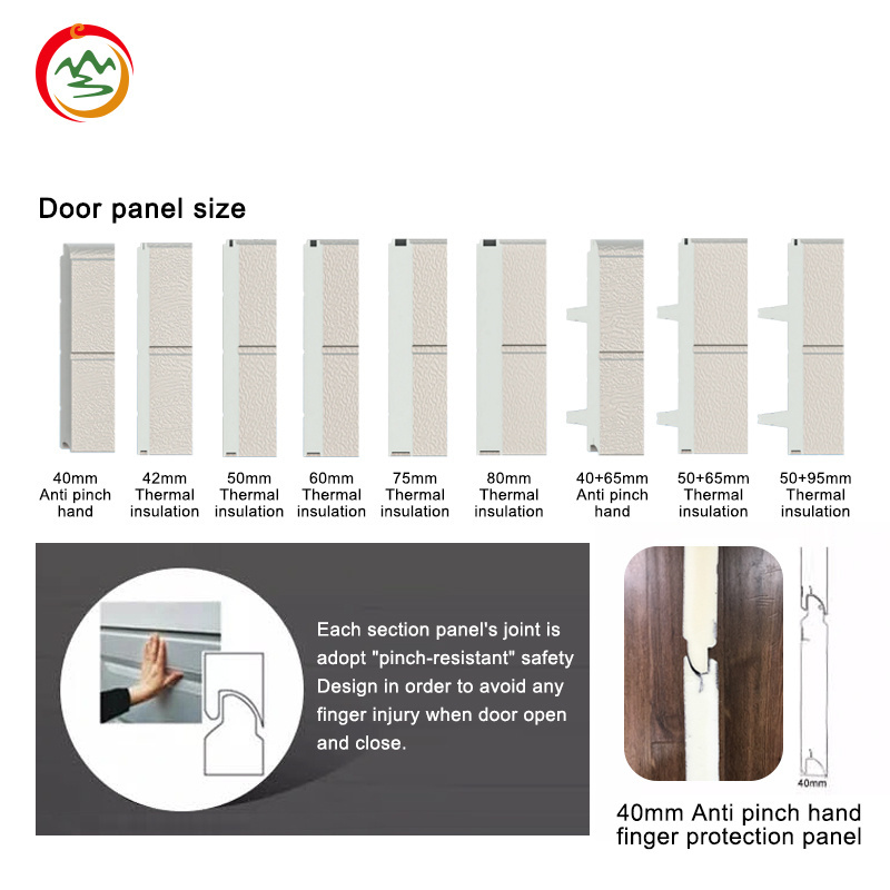 Soundproof Insulated Steel 50mm EPS Sandwich Panel isolation polyurethane PU foam sandwich panel for garage door