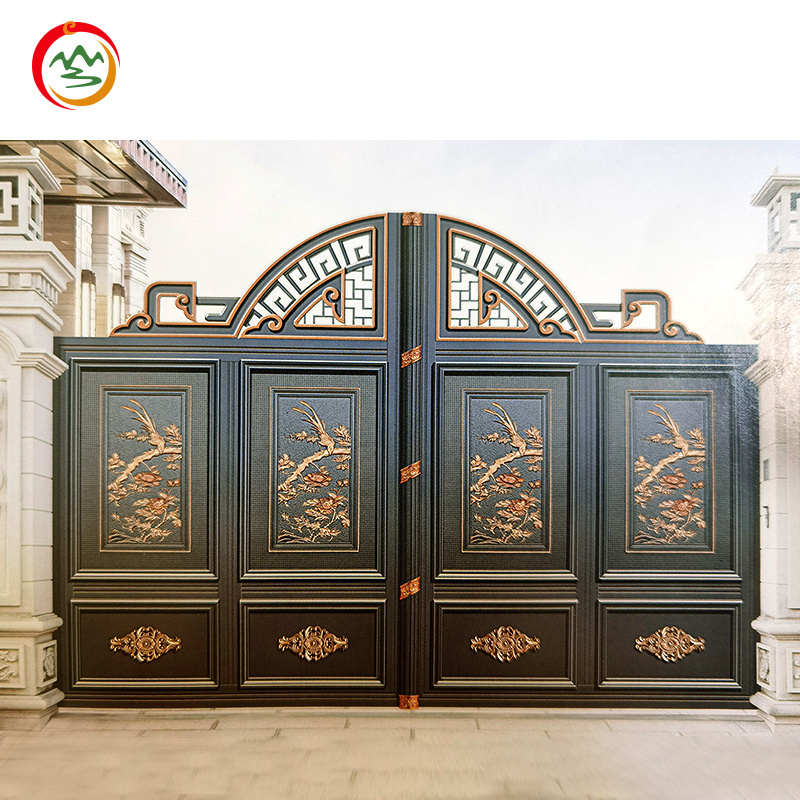 Factory custom High Quality Automatic Swing Double Villa Gate