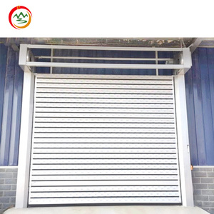 Wholesale Automatic Metal Grill Roll Up Fast High Speed Hard Spiral Panel Door