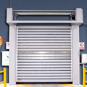 Hot Sale Hard Fast Material Commercial Industrial Pvc Warehouse Dock Door Aluminum Roll Up Rapid High Speed Spiral Door