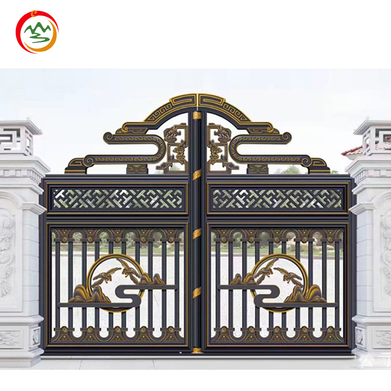 Villa Security gates sliding gates aluminum alloy door Outdoor door