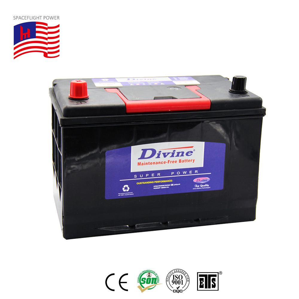 115D31R N90 12v 90ah car battery