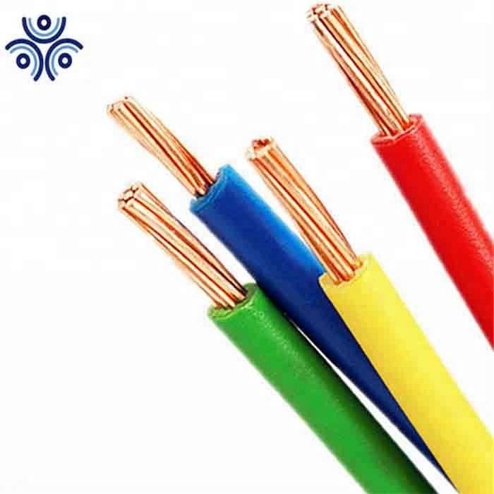 UL listed 600v THHN wire 14 12 10 AWG copper conductor PVC insulated Nylon jacket THW electric wire and cable