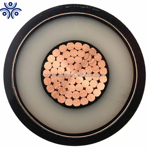 high voltage single core 300mm2 400mm2 500mm2 xlpe insulated copper power armoured cable