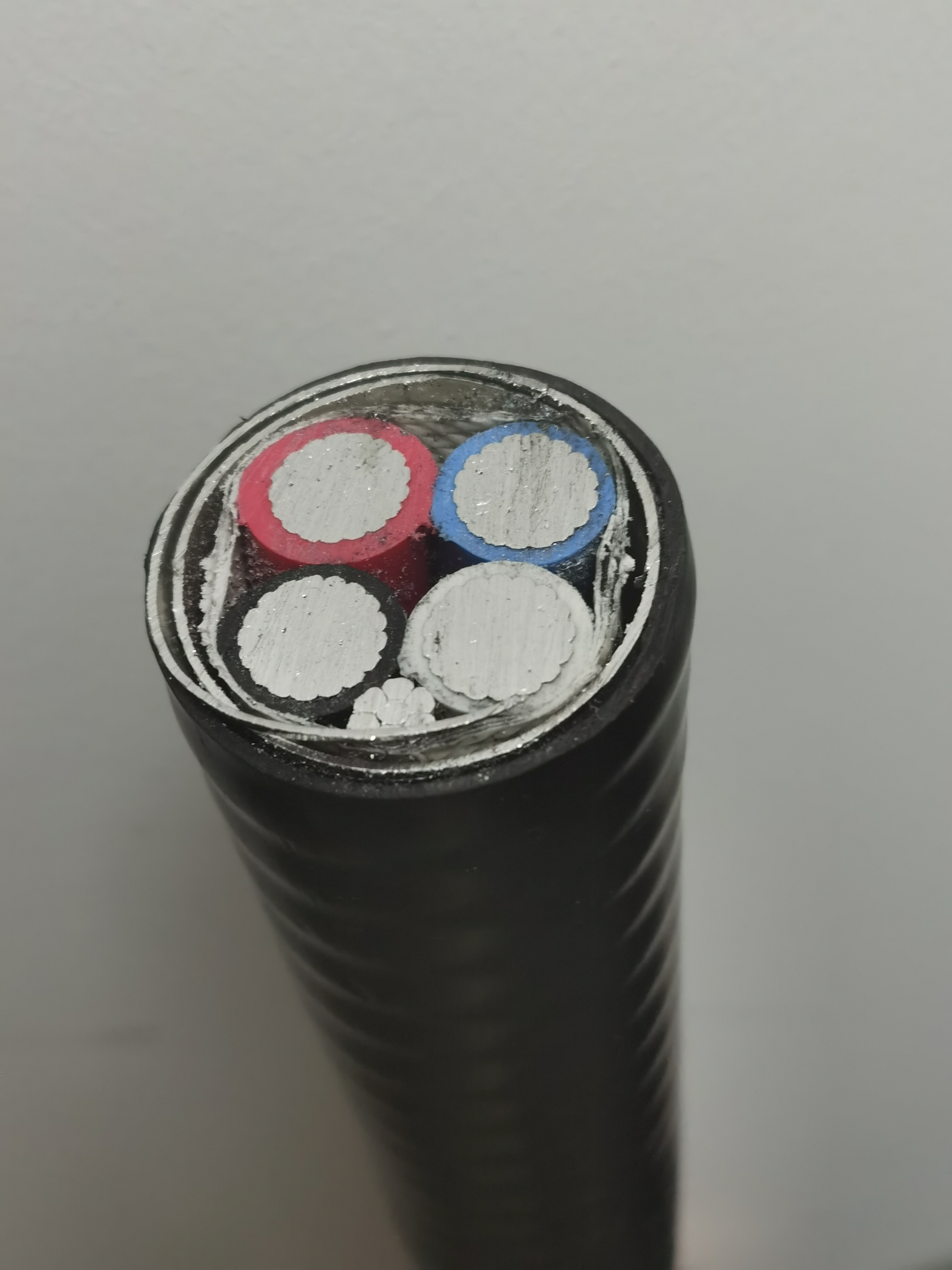 600V ACWU90 insulated interlocked aluminum alloy armored XLPE/AIA/PVC Metal Clad Cable CUL 10/2 Canada market