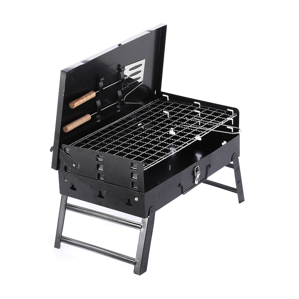 Factory barbecue grill outdoor carbon folding charcoal grill