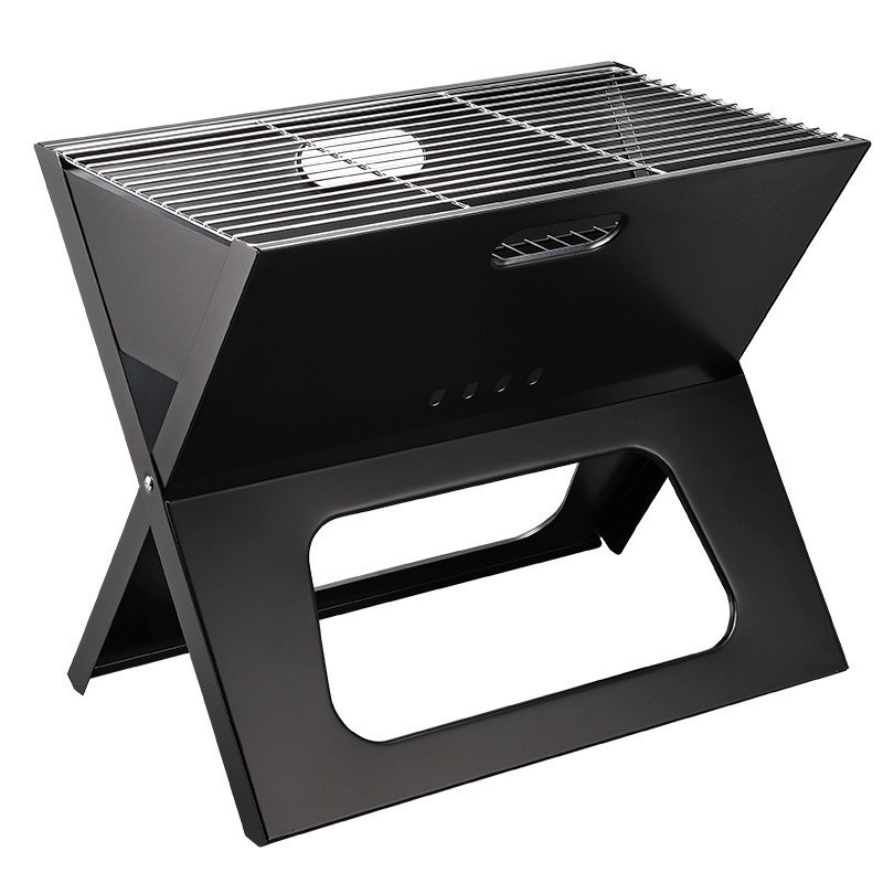 Portable charcoal grill X Shape Folding Charcoal Bbq Grill for Outdoor Picnic, Patio