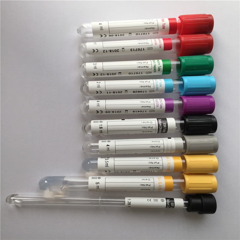 edta Vacuum Gel & Clot Activator Blood Test Tube Yellow Stopper Color blood sample collection tube