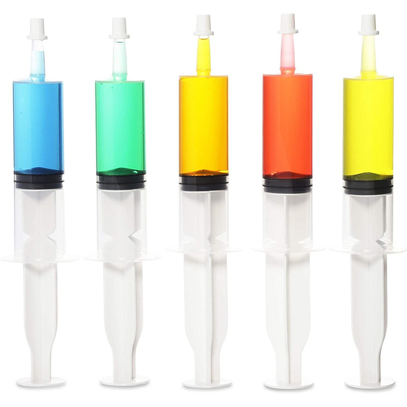 2022 Hot Sale Oral Syringe Bachelorette Party Favors Jello Syringes