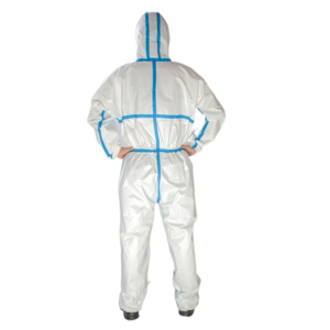 Waterproof  Chemical  Resistant Safety Protective  Non-Woven Coveralls Type 5/6 Buzos Desechables Disposable Overalls