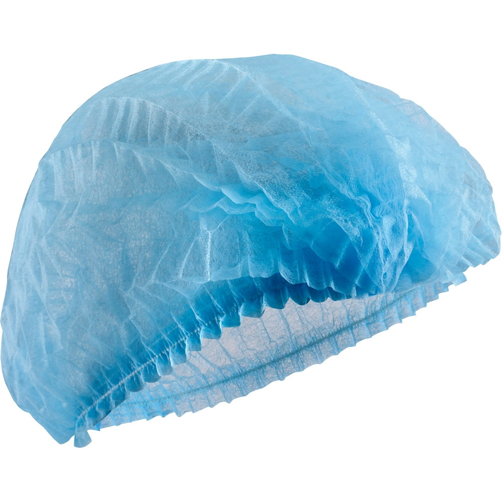 China Wholesale Supplier Quality Non Woven Surgical Caps Bouffant Head Cover Hair 4 Colors Disposable Cap For Nurse