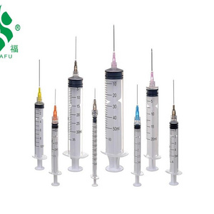 Disposable Two Component Large BD Glass Syringe With Needle 1ml 2ml 3ml 5ml 10ml 20ml 30ml 50ml 60ml