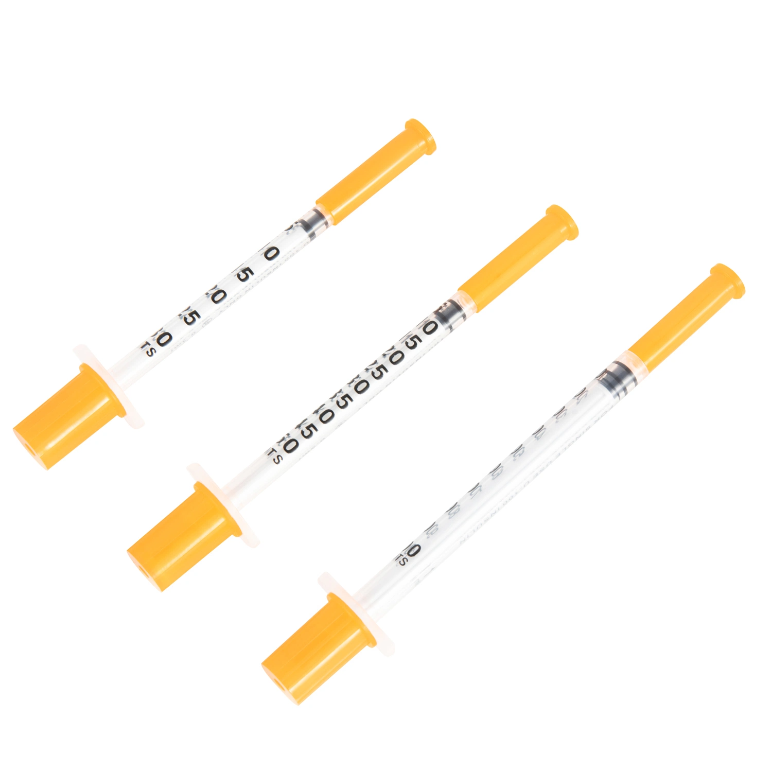 Disposable Medical Products Insulin Syringe 29g 30g Needle Sterile Luer Slip PE/Blister Package CE ISO