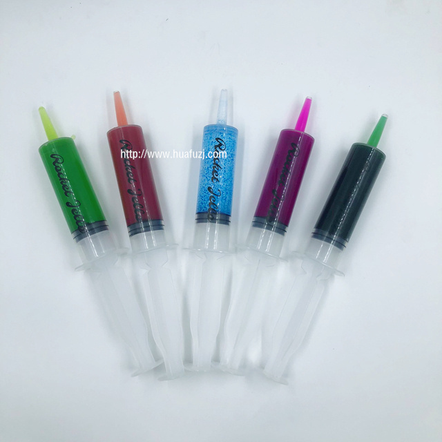 HUAFU CE Approved 25 Pack 1OZ and 1.5OZ Reusable Plastic Jello shots Syringe with Caps for Party Irrigation 60ml Syringes