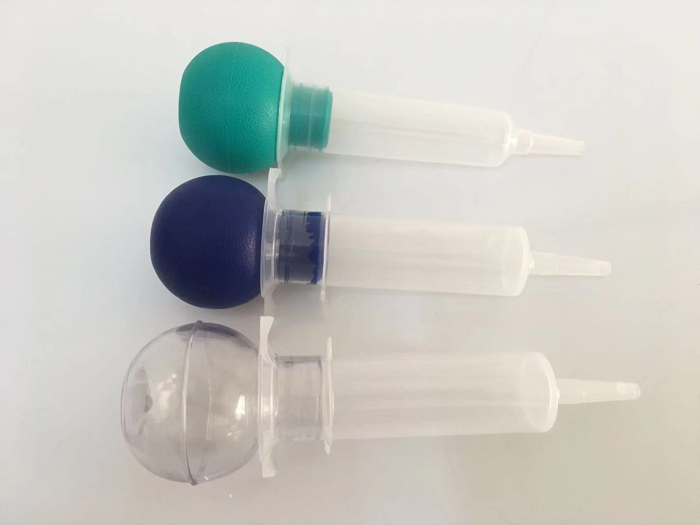 Disposable Feeding 60ml Large Irrigating Bulb Catheter Tip Syringe