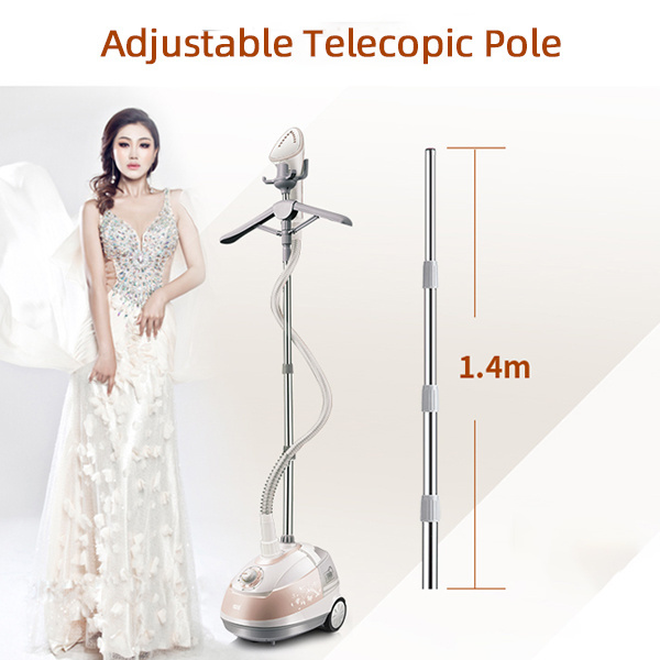 HG Electric Upright Fabric Steamer with Garment Hanger Vertical Steam Iron Stand Garment Steamer for Clothes