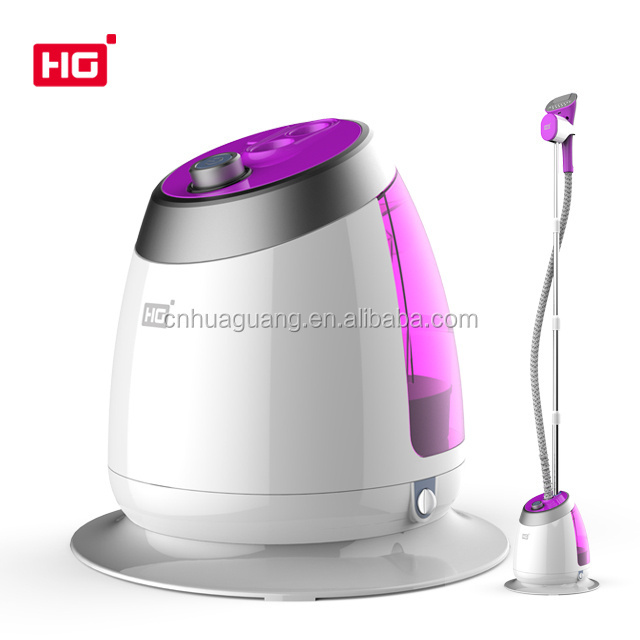 HG Professional Electric Upright Fabric Steamer with Hanger for Clothes Standing Garment Steamers Vertical Steam Ironing