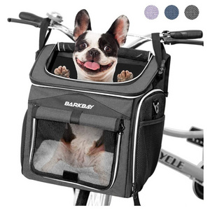 Amazon Small Medium pet Basket Backpack with expandable Foldable Soft Top dog Harness for pet Travel Bag