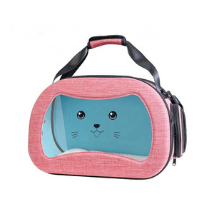 Pet Carriers for Cats Dogs Travel Carrying Bags Shoulder Nylon Bag for Pet Breathable Portable Cross Body Storage Foldable Pet B