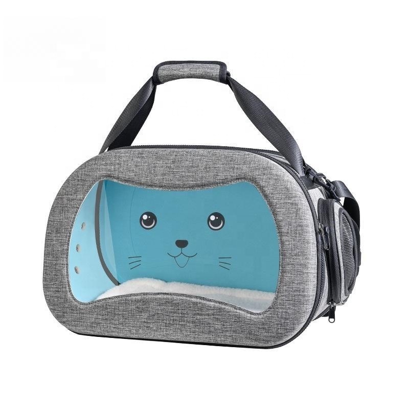 Pet Carriers for Cats Dogs Travel Carrying Bags Shoulder Nylon Bag for Pet Breathable Portable Cross Body Storage Foldable Pet B