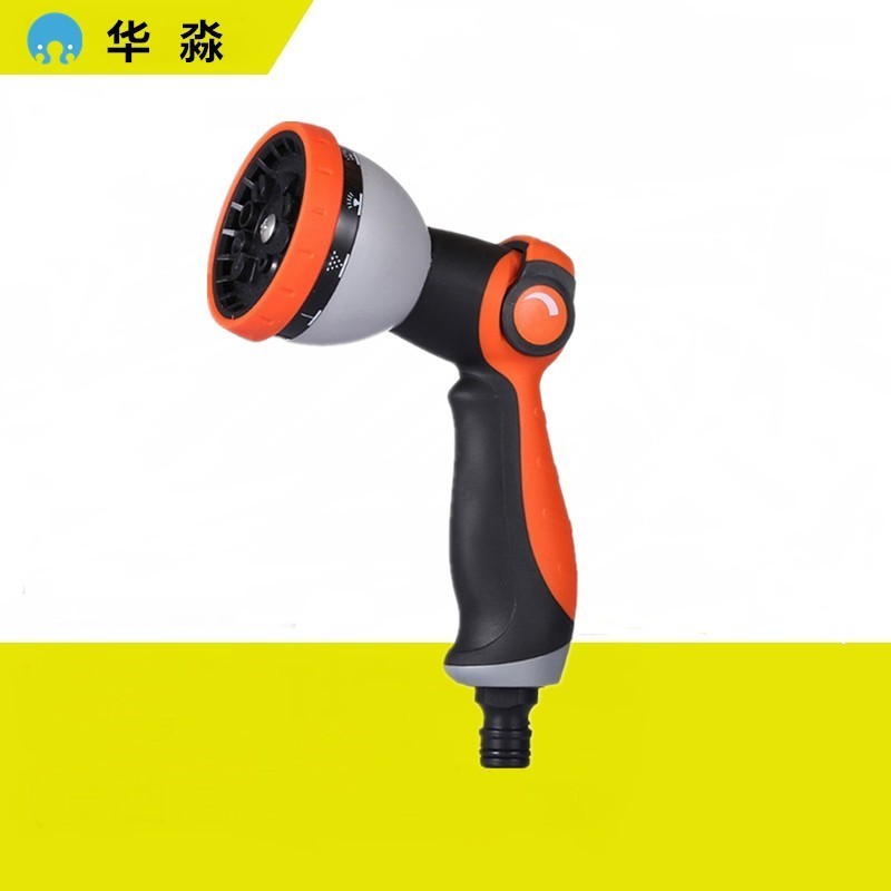 Hot Sale  Multifunction Garden Hose Foam Nozzle Spray Trigger 10 Patterns Garden Water Gun