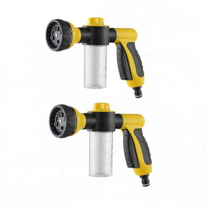 8 Watering Pattern with 3.5Oz Soap Sprayer Power Garden Water Hose Foam Nozzle Sprayer for Car Washing Pet Shower