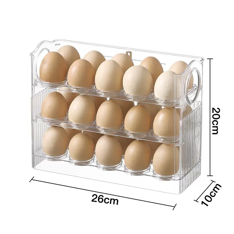 Kitchen organizer egg holder eggs storage egg storage container for refrigerator