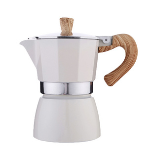 HUAMU Pressure Extraction Cuban Italian Espresso Greca Coffee Maker - Percolator Stove Top Moka Pot