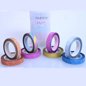 Gold Foil Japanese Stationery Scrapbooking Decorative Tapes Adhesive Tape Kawai Adesiva Decorativa Glitter Washi Tape Set