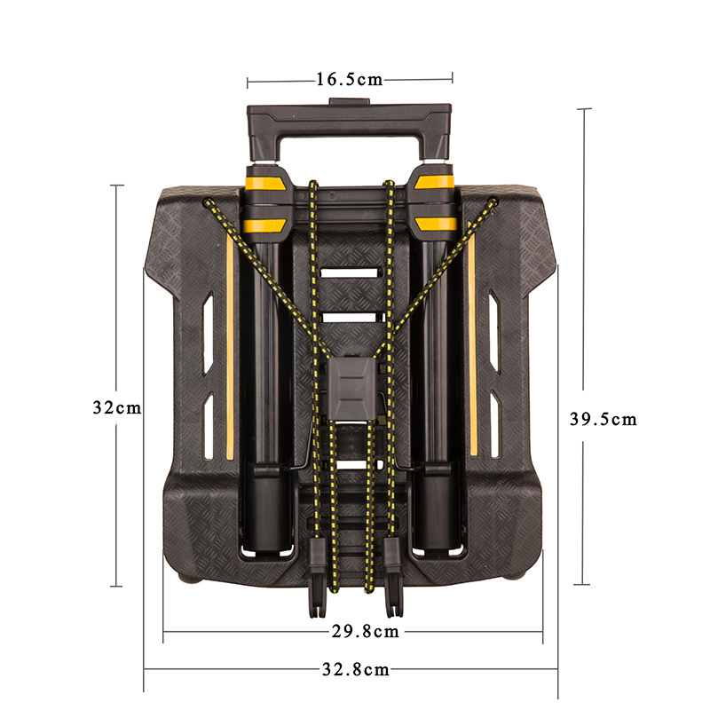 New Mini Lightweight  Luggage Cart Shopping Portable Trolley Cart Foldable Hand Truck Trolley