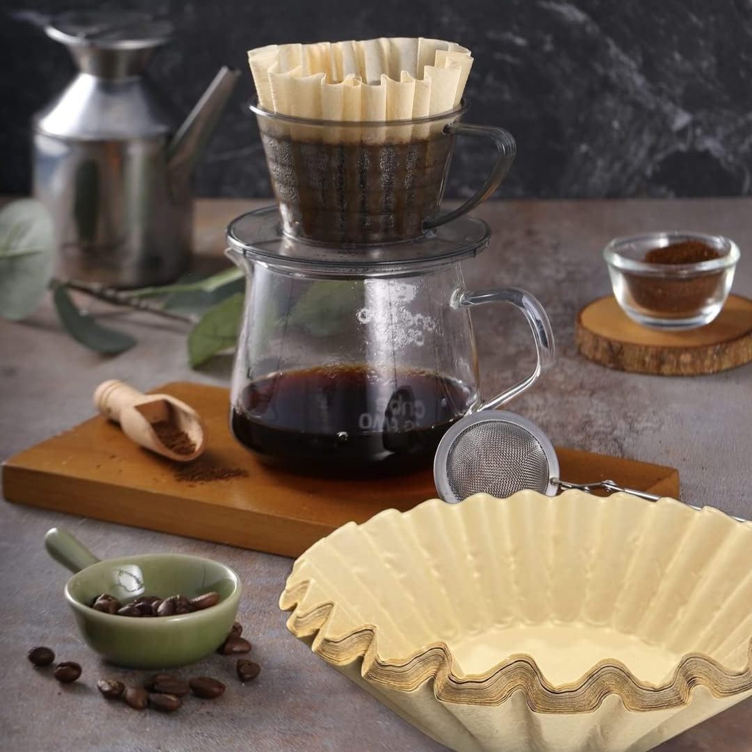 Factory Price Cup Basket Home Coffee Maker High Extra Large 50PCS Pack Coffee Filters