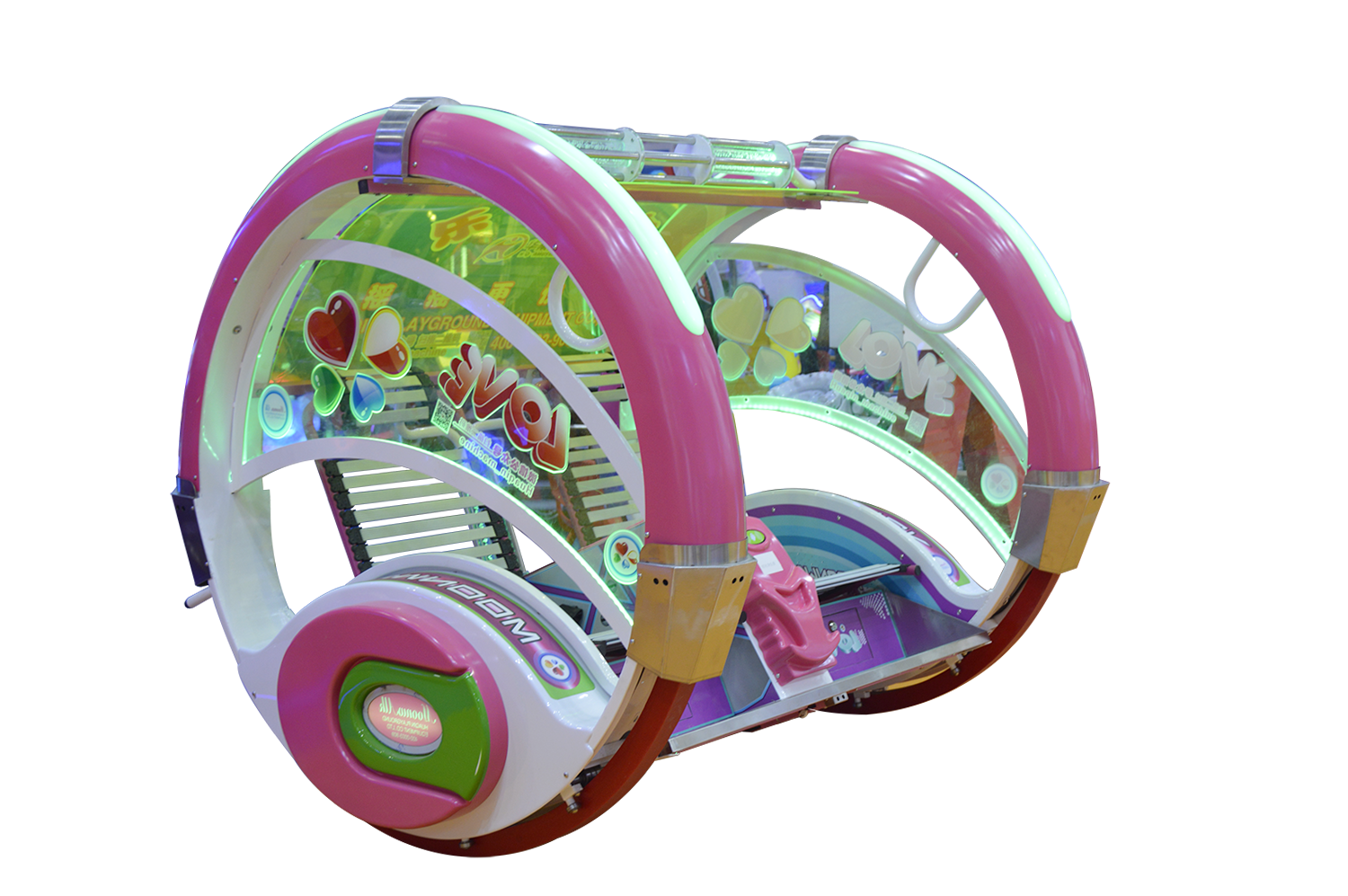 The most popular ride car 2 seats swing happy car kids ride moonwalk le bar car for sale