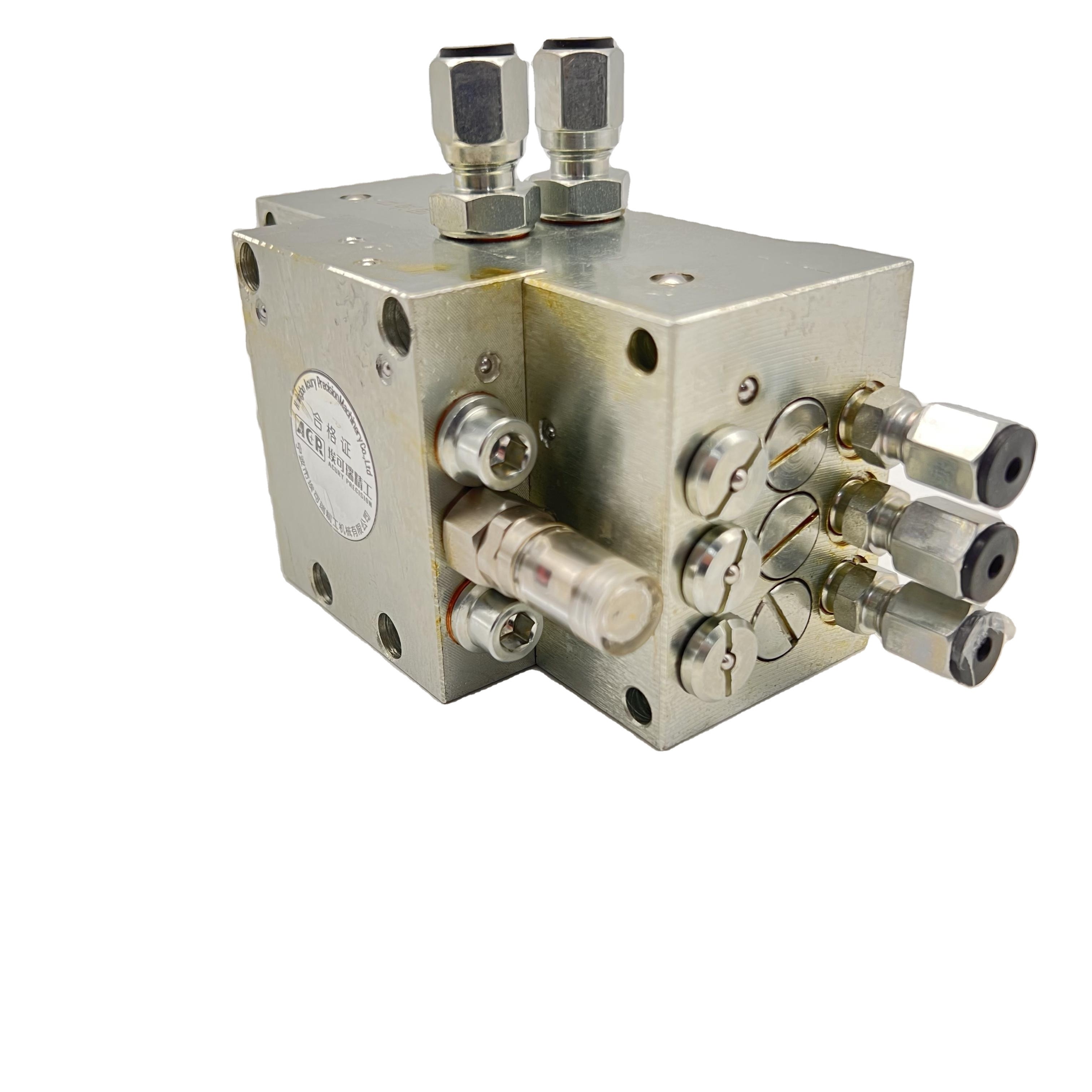 6jpqc-1/86d progressive distributor is suitable for lubricating pump barrels