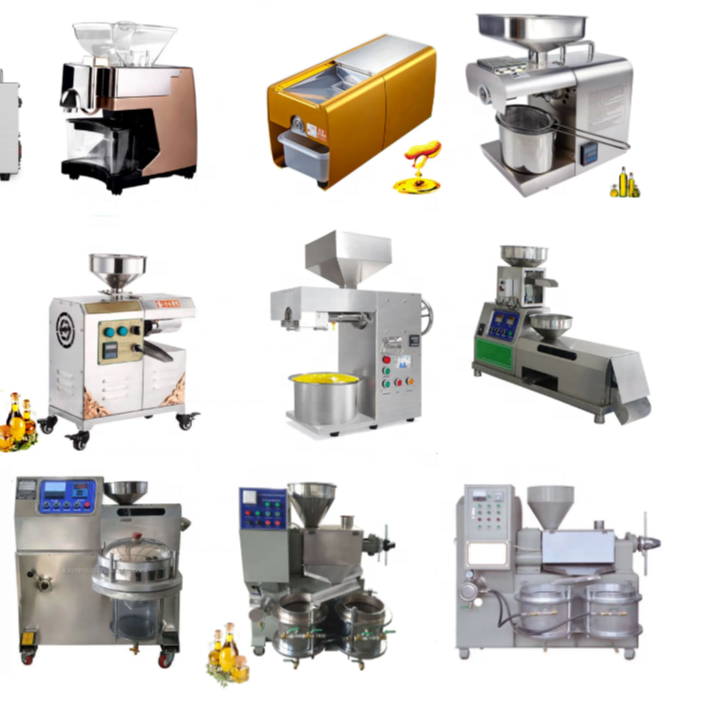 Cold & Hot Pressing Machine Usage Oil Processing Machine Groundnut Rapeseed Oil Press Machine Type and ALL Provided 220v HY 200