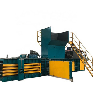 Cardboard Baler Waste tire paper baling machine Carton compress Baler Machine