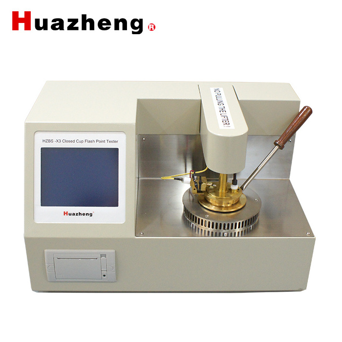 HuaZheng  petroleum flash and fire point apparatus penske martens flash point tester flash point test instrument