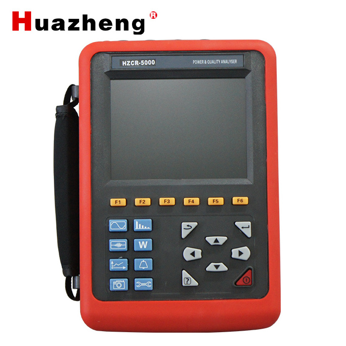 Huazheng  HZCR-5000 China digital three phase electrical safety comprehensive 3 Phase Power Quality Analyzer