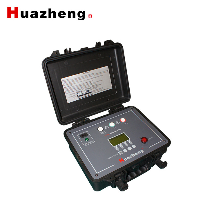 Huazheng Electric Top sale 100G Ohm 2500V with Multimeter Digital Insulation Resistance Tester 10kv