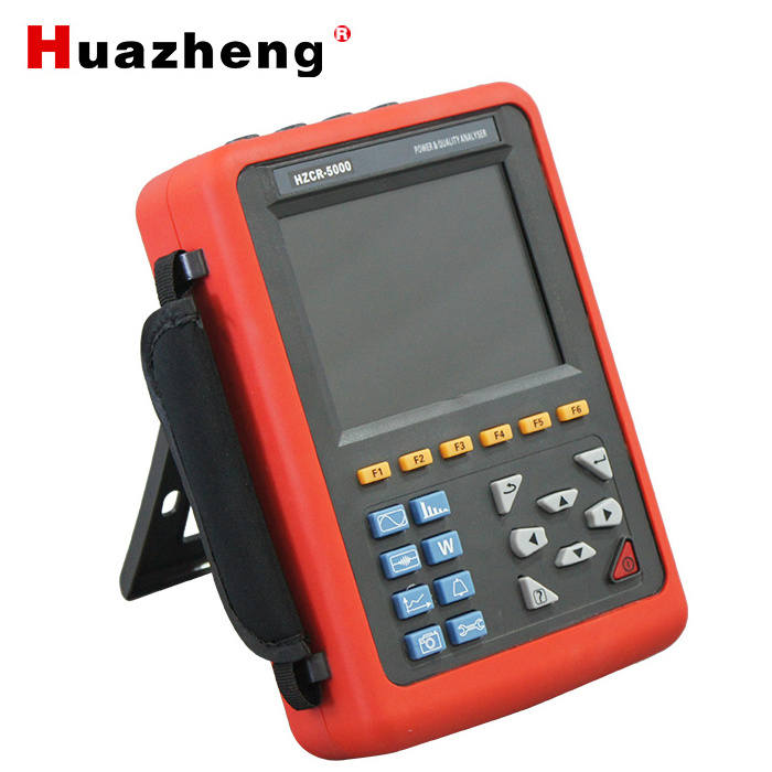 Huazheng  HZCR-5000 China digital three phase electrical safety comprehensive 3 Phase Power Quality Analyzer